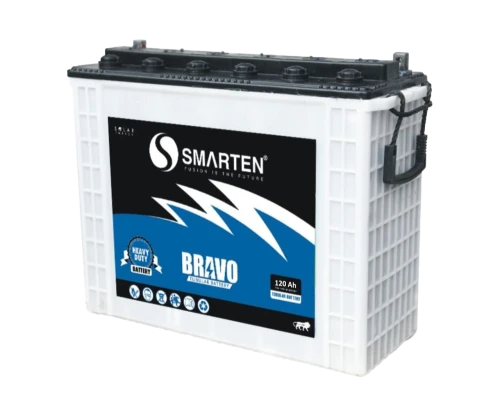 Smarten Bravo Series 120Ah 12v Tubular Battery 1200